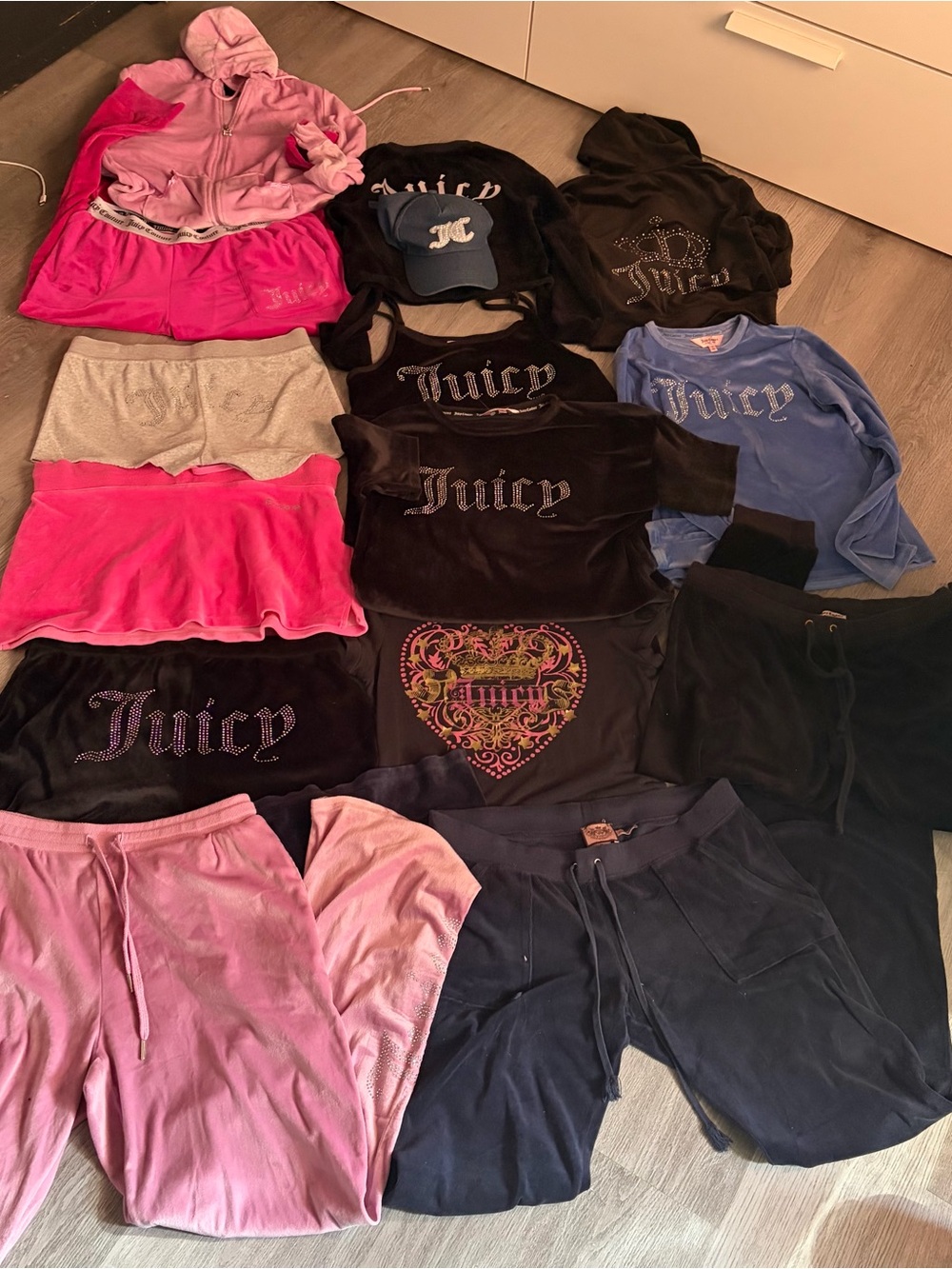 Y2K juicy couture bundle 15 pcs